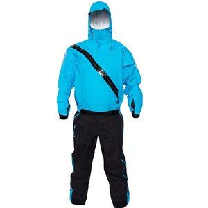 NWT Level 6 Mens Orion Immersion Suit Sea Kayaking Suit Size L Blue $700 7C052